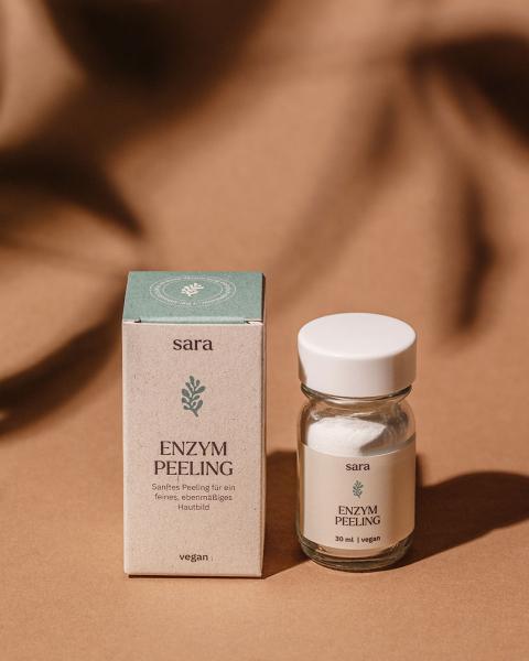 Mildes Enzympeeling